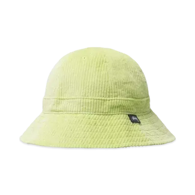 Stussy CORDUROY BELL CAP "Lime"