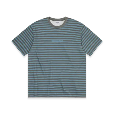 thisisneverthat Printed Striped Tee "Green"