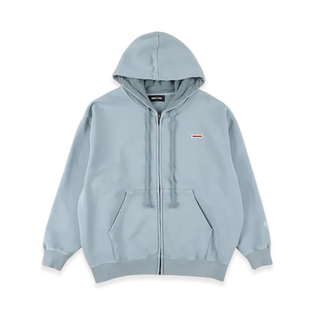 WIND AND SEA Pigment Zip Up Sweatshirt "Blue"