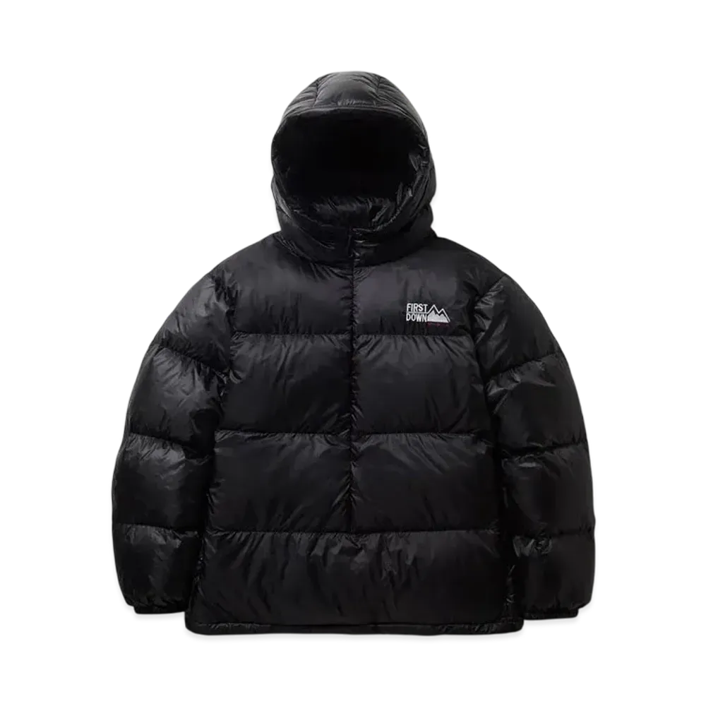 FIRST DOWN Light Bubble Down Anorak "Black"