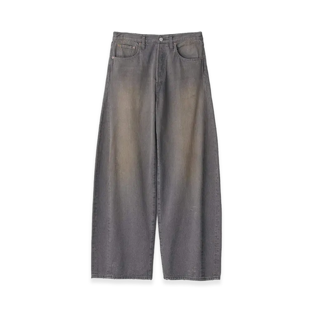 ssstein Deformation Wide Denim Jeans "Grey"