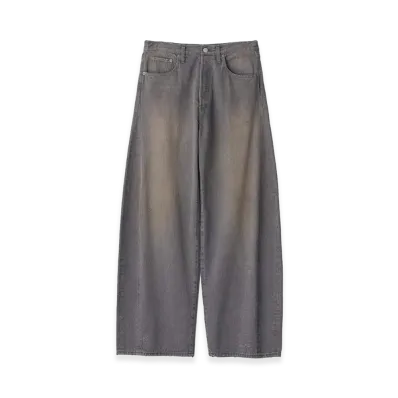 ssstein Deformation Wide Denim Jeans "Grey"