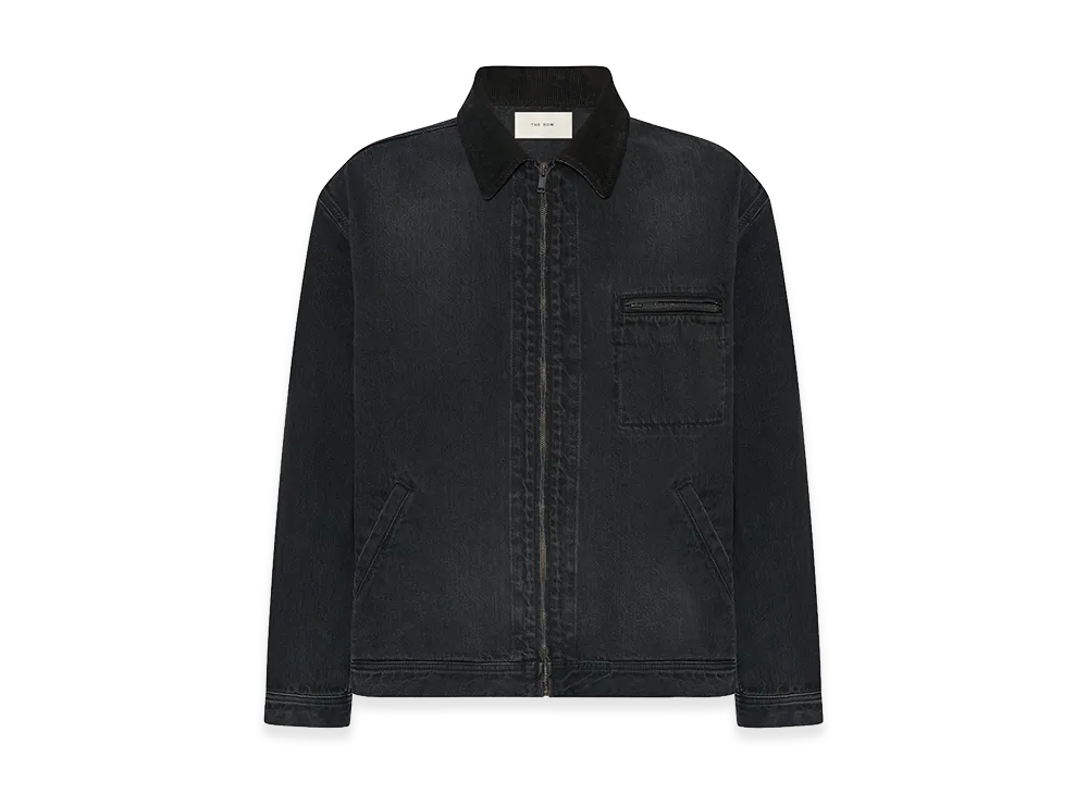 The Row Tarquin Cotton Jacket "Black"