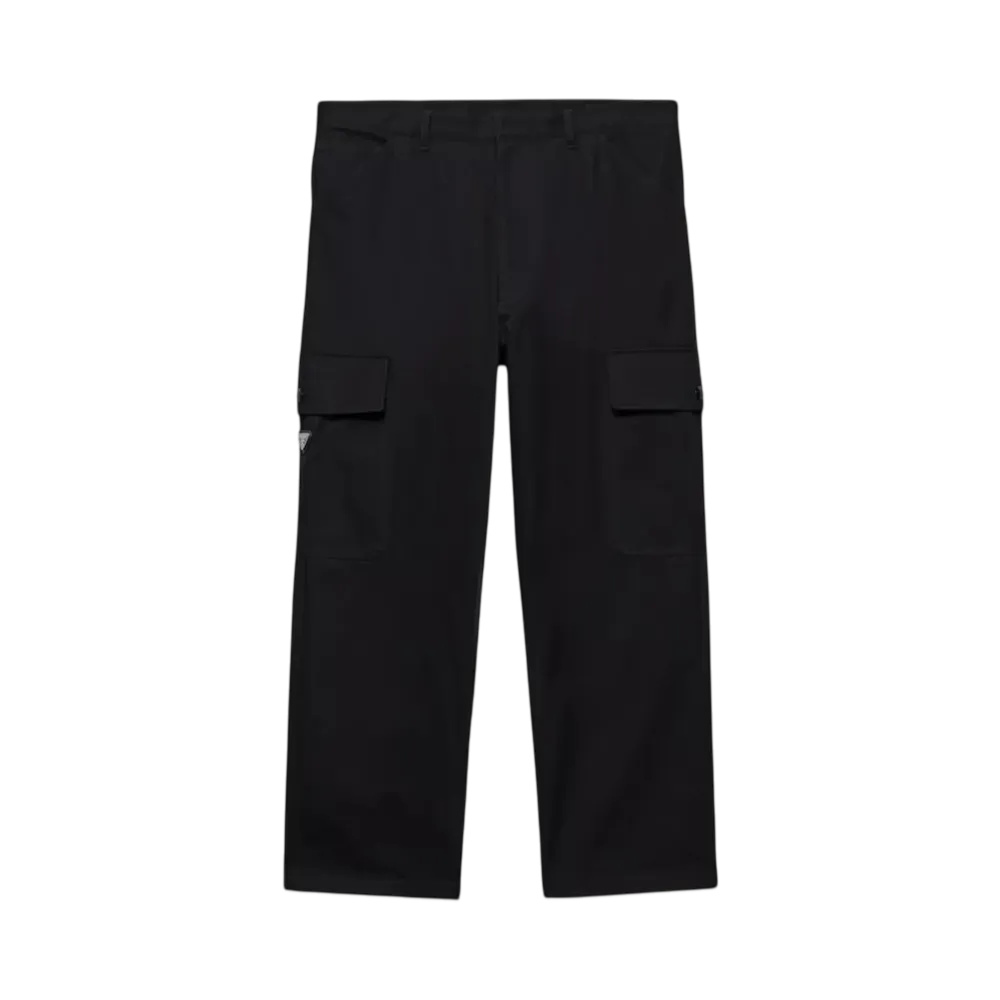 PRADA Men's Cotton Pants "Black"
