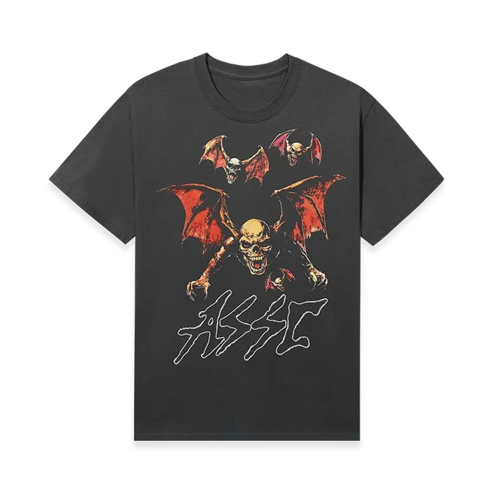 ANTI SOCIAL SOCIAL CLUB OSMIUM Get Metal Tee "Charcoal"