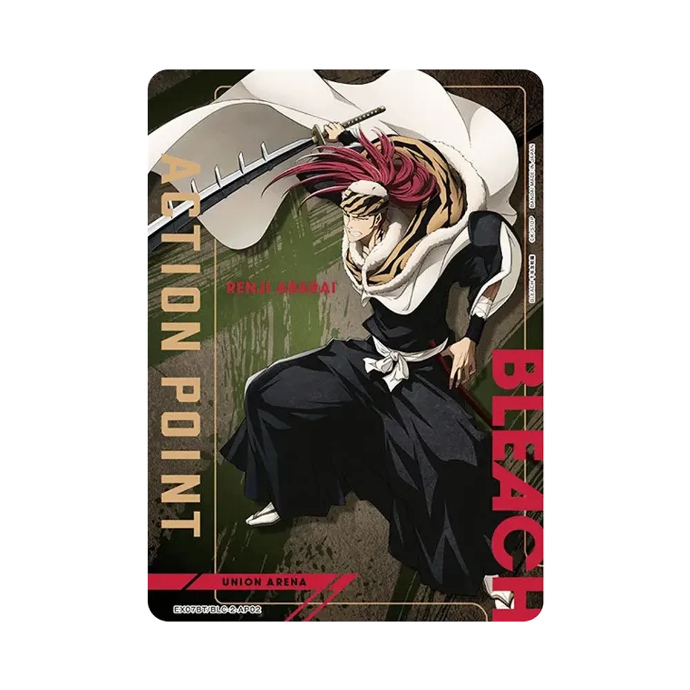 Action Point Card (Renji Abarai) [EX07BT-BLC-2-AP02](ブースターパック「BLEACH 千年血戦篇 Vol.2」)