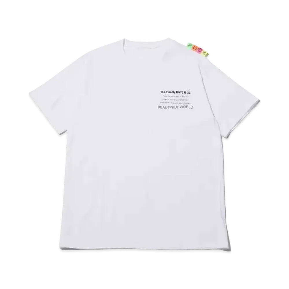 atmos pink Label T-Shirt "White"