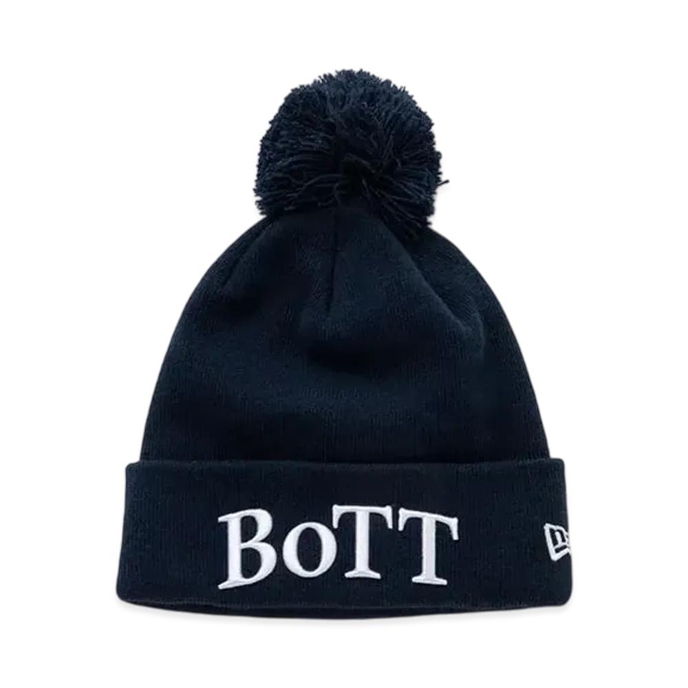 BoTT x NEW ERA / OG Logo Cuffed Pom Beanie "Navy" 14341042