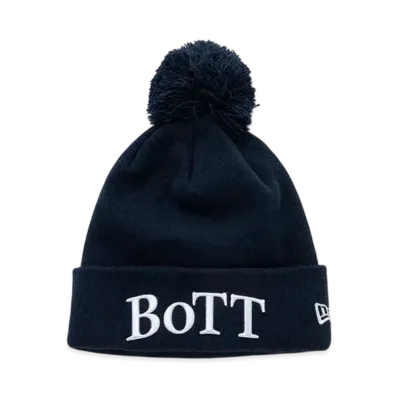 BoTT x NEW ERA / OG Logo Cuffed Pom Beanie "Navy" 14341042