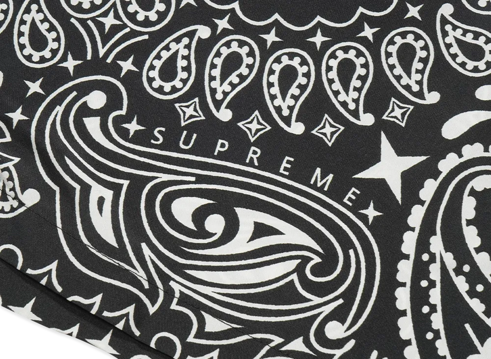 Supreme Bandana Silk S/S Shirt 