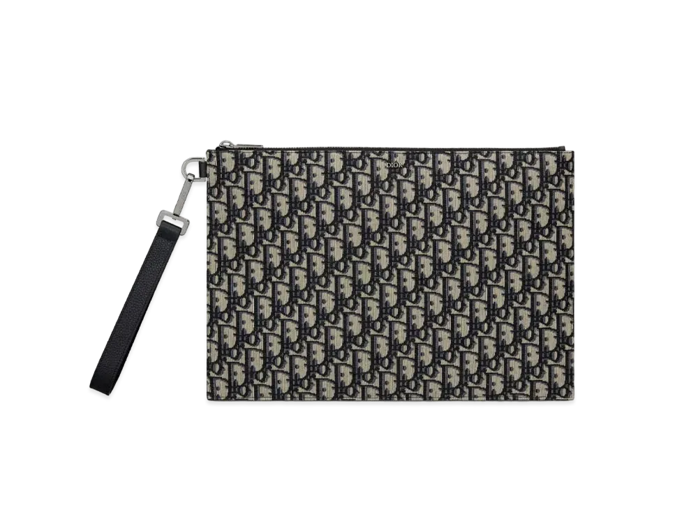 Dior A4 Pouch Dior Oblique Jacquard "Beige"