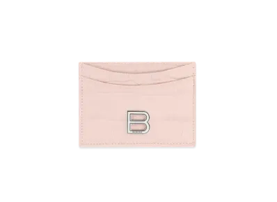 BALENCIAGA Hourglass Card Holder "Pink"