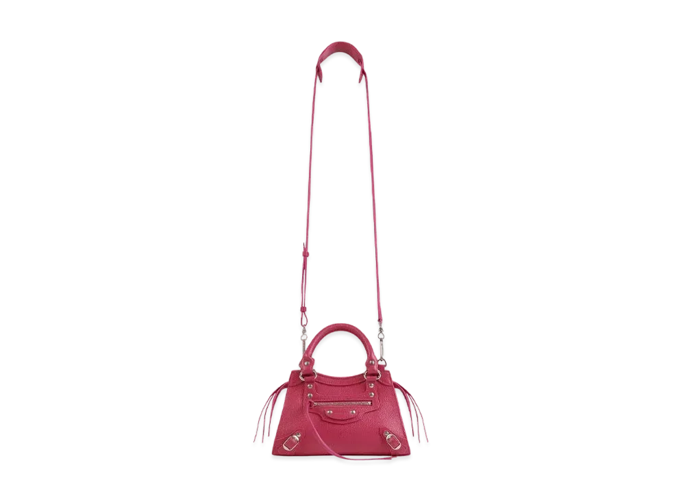 BALENCIAGA Women's Neo Classic Mini Top Handle Bag "Pink"