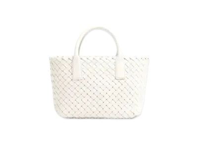 Bottega Veneta Mini Cabat "White"