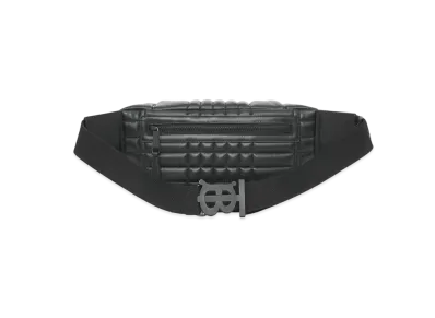 Burberry Monogram Motif Quilted Lambskin Sony Bambag "Black"