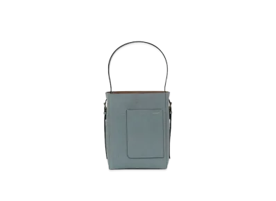 Valextra Bucket Small Bag "Powder Blue"