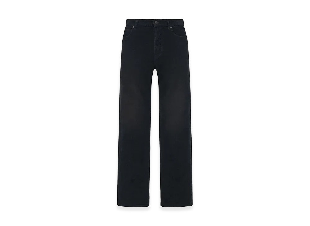 The Row Tarino Corduroy Pants "Black"