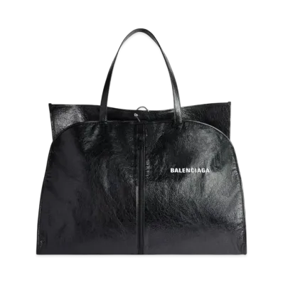 BALENCIAGA Shopper Garment Bag Tote "Black"