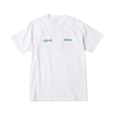 Setinn x En Plein Air Tee "White"