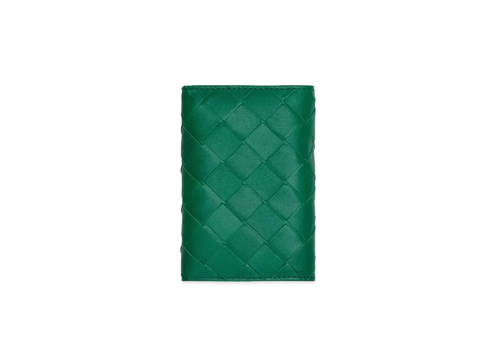 Bottega Veneta Key Case "Racing Green"