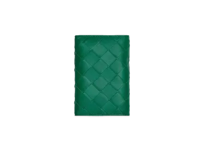 Bottega Veneta Key Case "Racing Green"