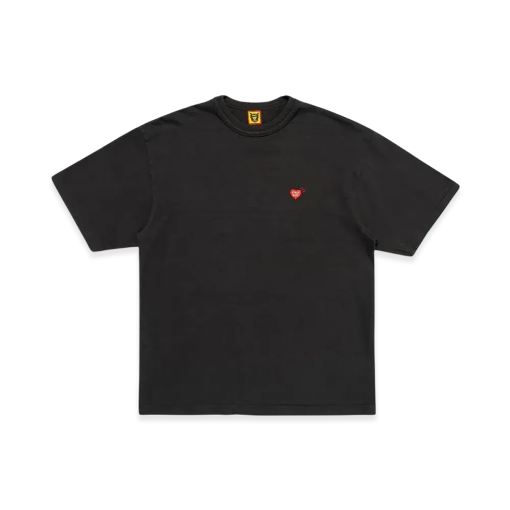 HUMAN MADE Heart Badge T-Shirt Offline Store Exclusive "Black"