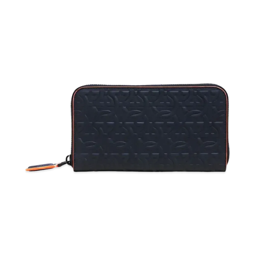 Salvatore Ferragamo Organizer "Black/Candy Apple Red"