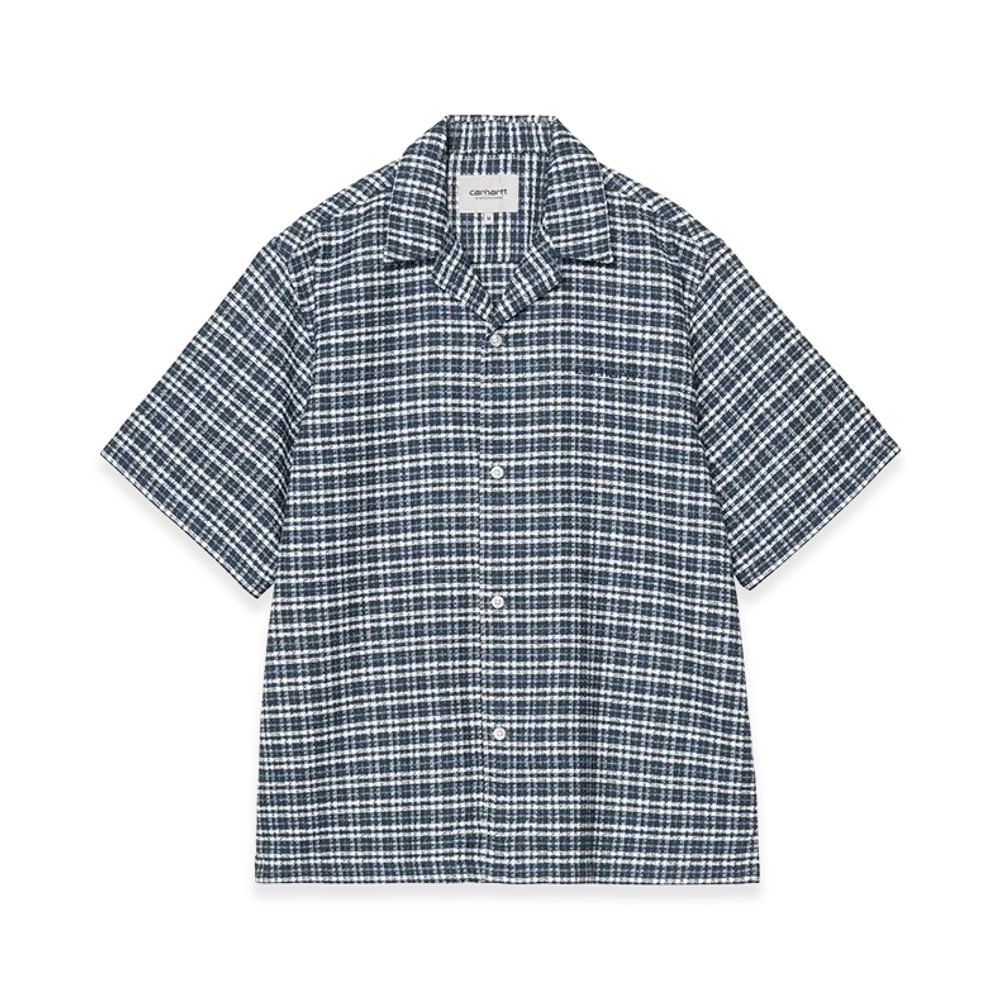Carhartt WIP S/S Kander Shirt "Kander Check/Blue River"