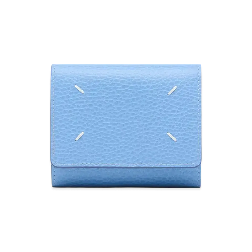 Maison Margiela Recicla Cardholder Wallet "Light Blue"