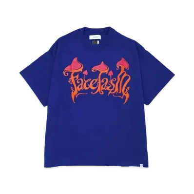 FACETASM Mushroom Tee "Blue"