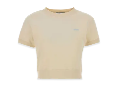 PRADA Women's Cotton T-Shirt "Yellow"