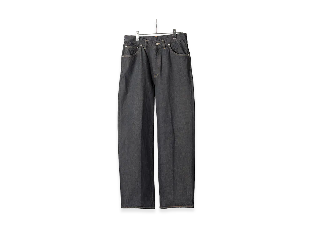 ANCELLM #08 Selvedge Middle Straight 5P Denim Pants OW "Indigo"