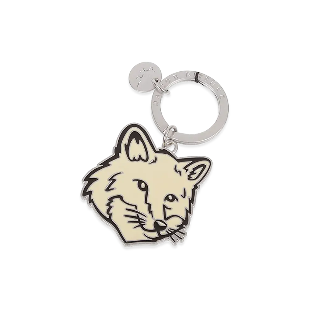Maison Kitsune Women's Keychains "Yellow"