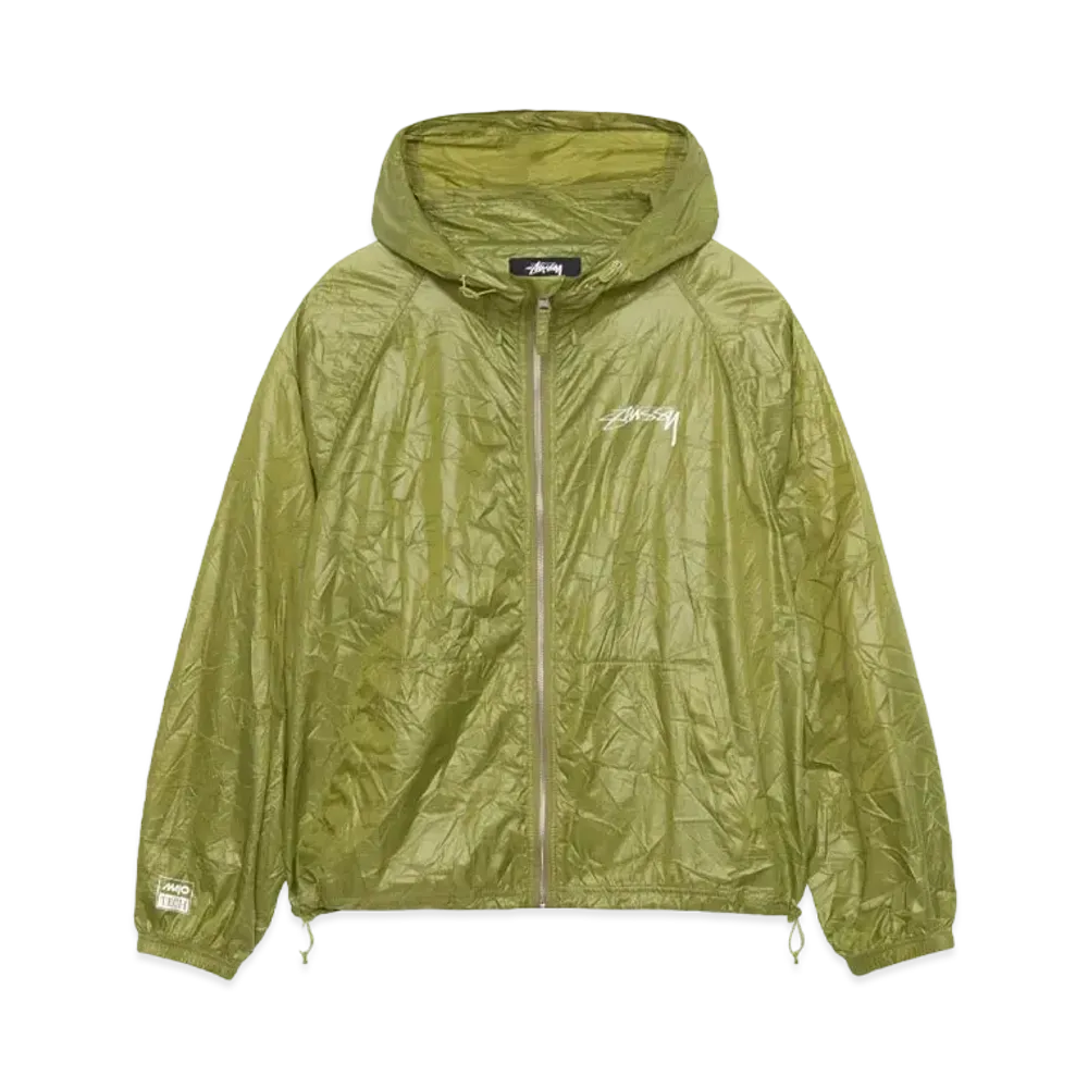 Stussy Beach Shell Wrinkled Nylon "Lizard"