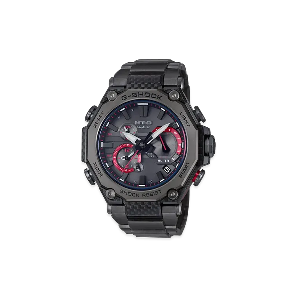 Casio G-Shock MT-G Bluetooth-Equipped Radio-Controlled Solar-Powered M Watch "Black/Cmbi"