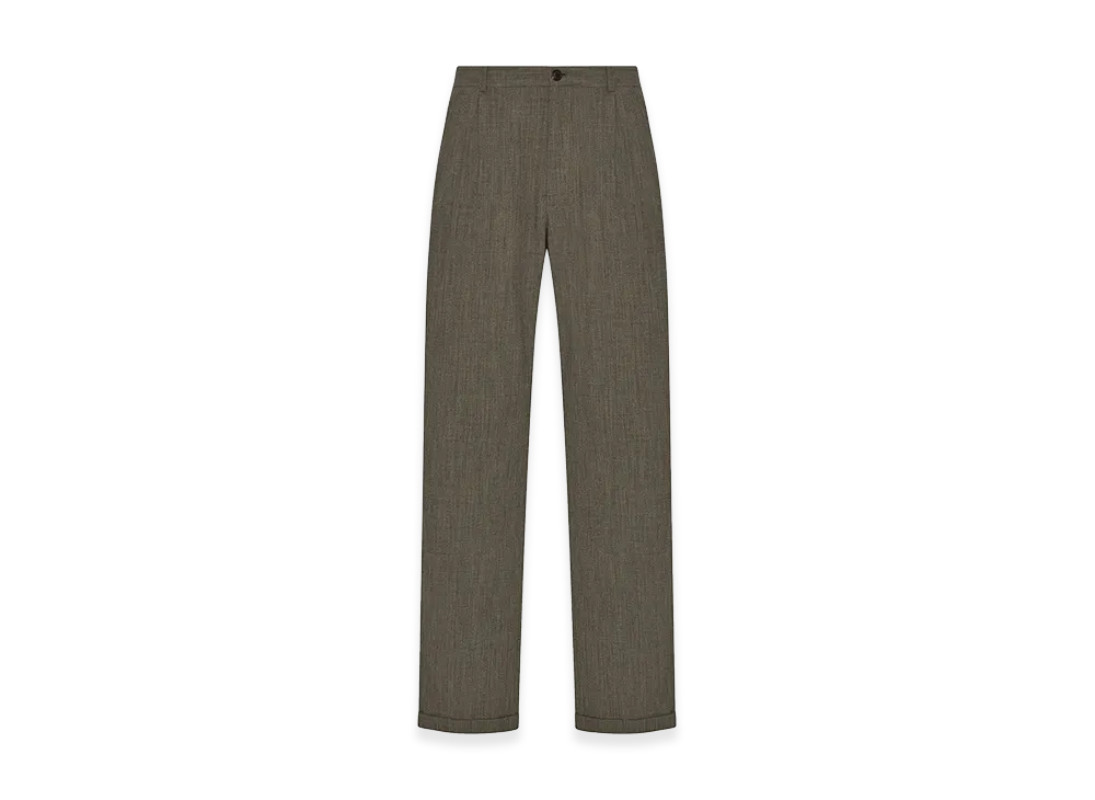 The Row Tosca Wool Pants "Basalt Beach"