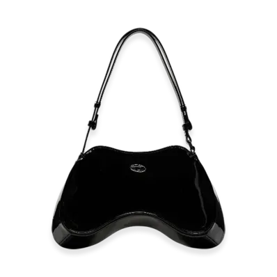 Diesel Play Shoulder Play-Glossy Shoulder Bag "Black"