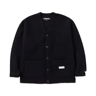 NEIGHBORHOOD Wool Jersey Cardigan "Black"