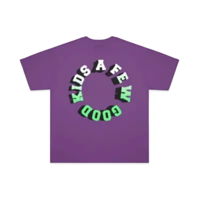A FEW GOOD KIDS House Circle Tee "Purple"