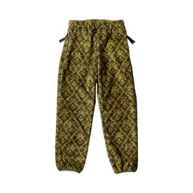 KAPITAL Yosemite Arabesque Fleece Easy Pants "Khaki"