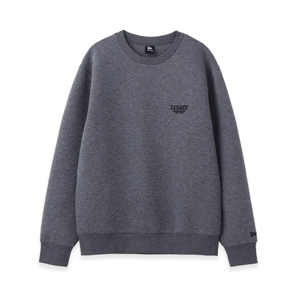NEW ERA The Legacy Club Academy Tech Sweat Crewneck "Gray"