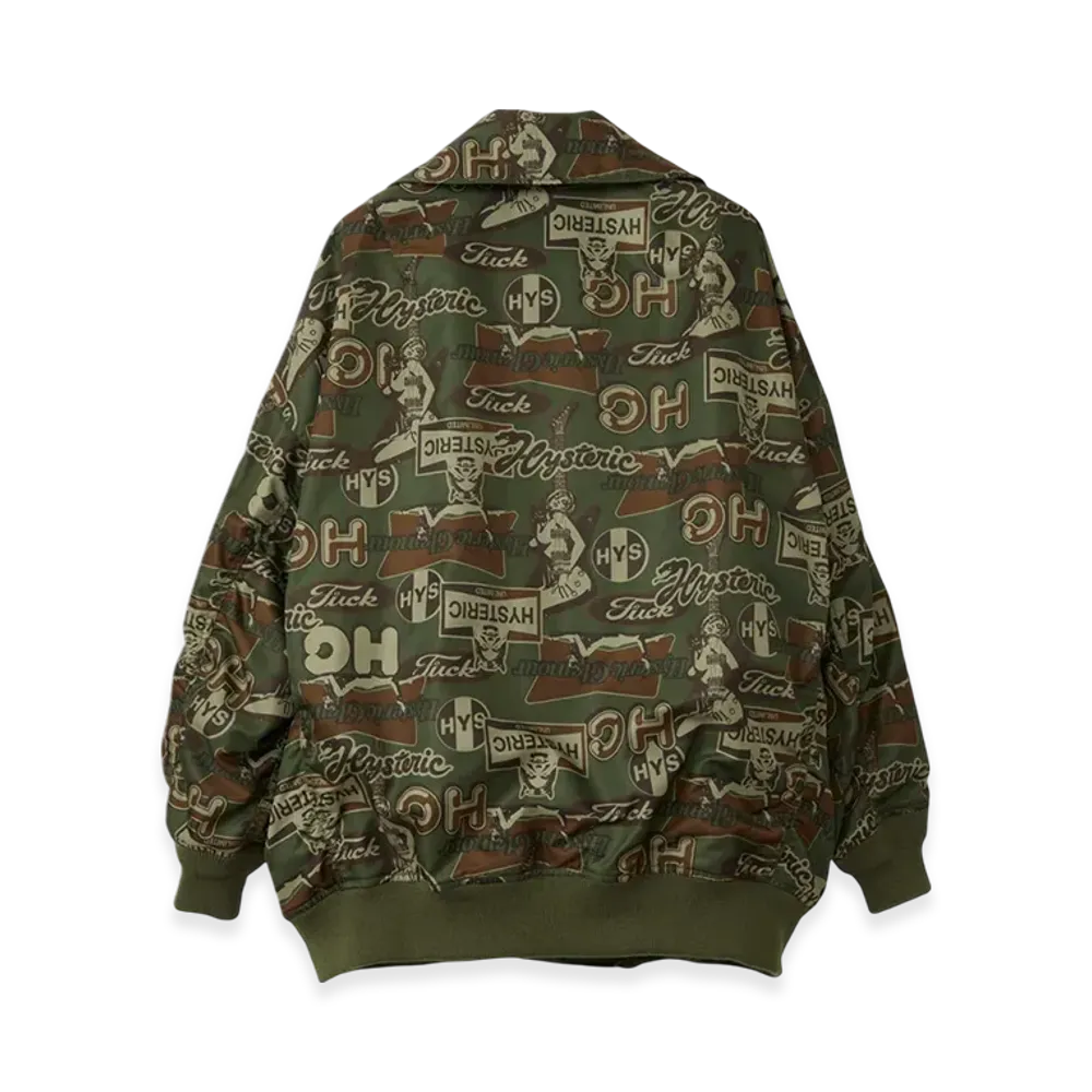 HYSTERIC GLAMOUR Riders Blouson "Green"