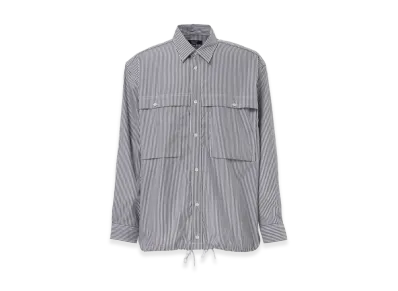 COMME des GARCONS HOMME Cotton Stripe Shirt "Black"