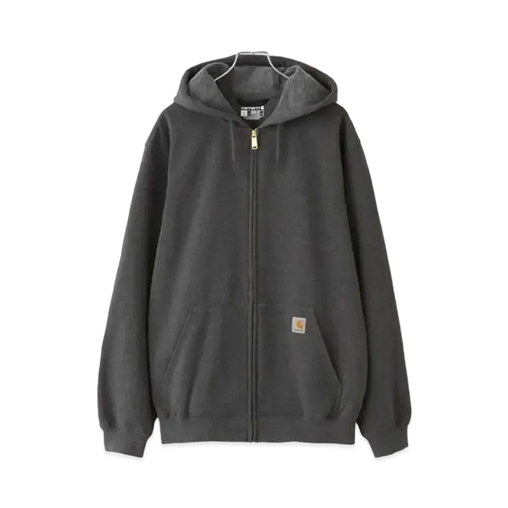 Carhartt Midweight Hooded Zip Sweat Oversized Full Zip Hoodie "Charcoal" TS0122