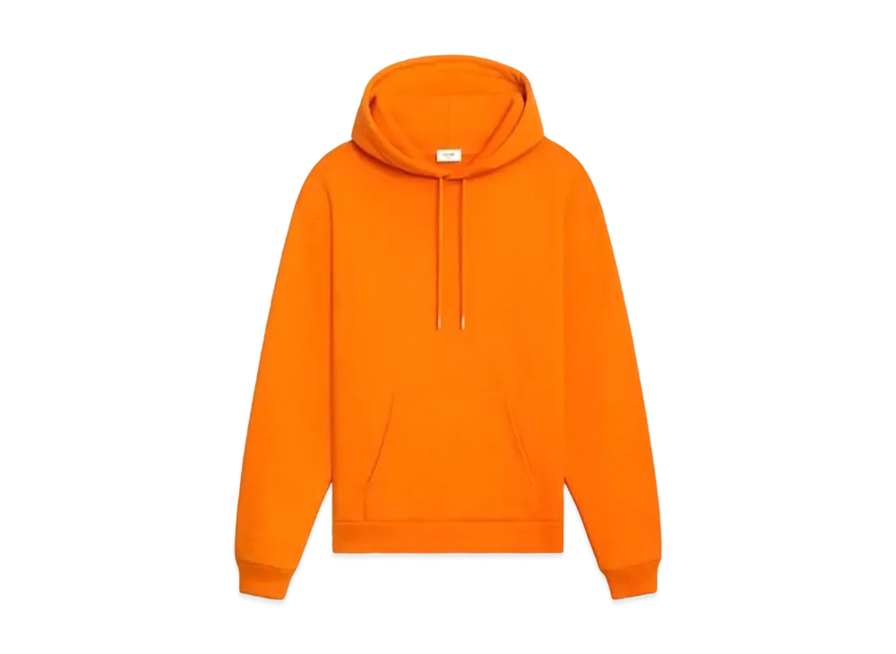 CELINE Celine Loose Sweatshirt / Cotton Fleece "Bright Orange/Black"