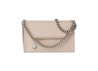 Stella McCartney Mini Falabella Novelty Glitter Bag "Misty Rose"