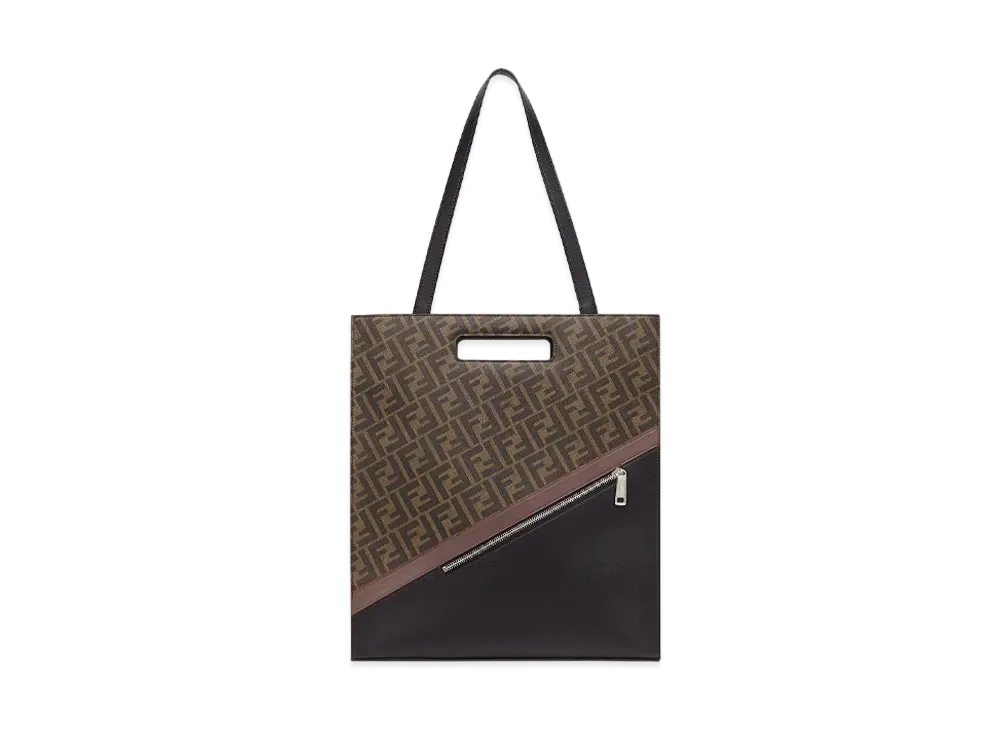 FENDI Shopping Bag Fabric Shopping Bag "Brown"
