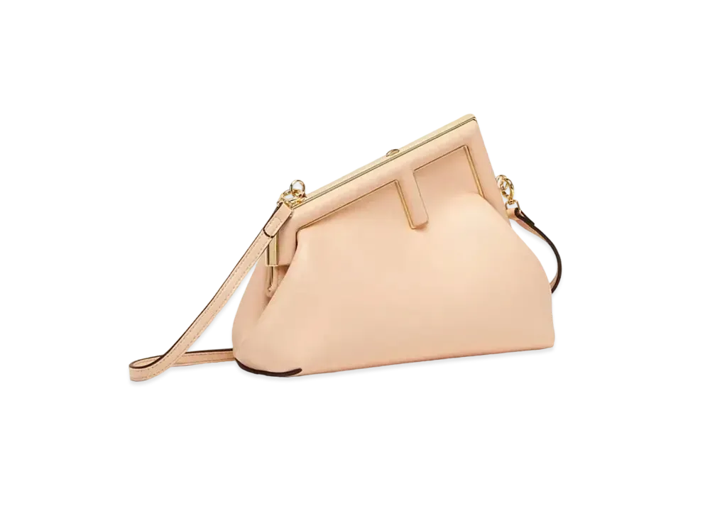 FENDI First Small Leather Bag "Pink"