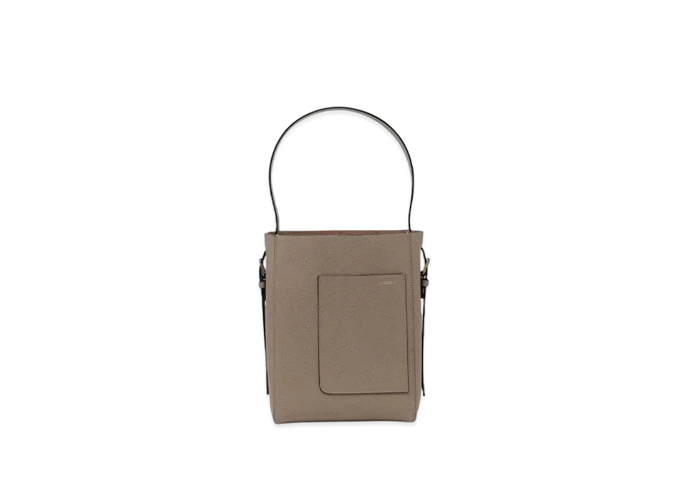 Valextra Bucket Small Bag "Oyster Gray"