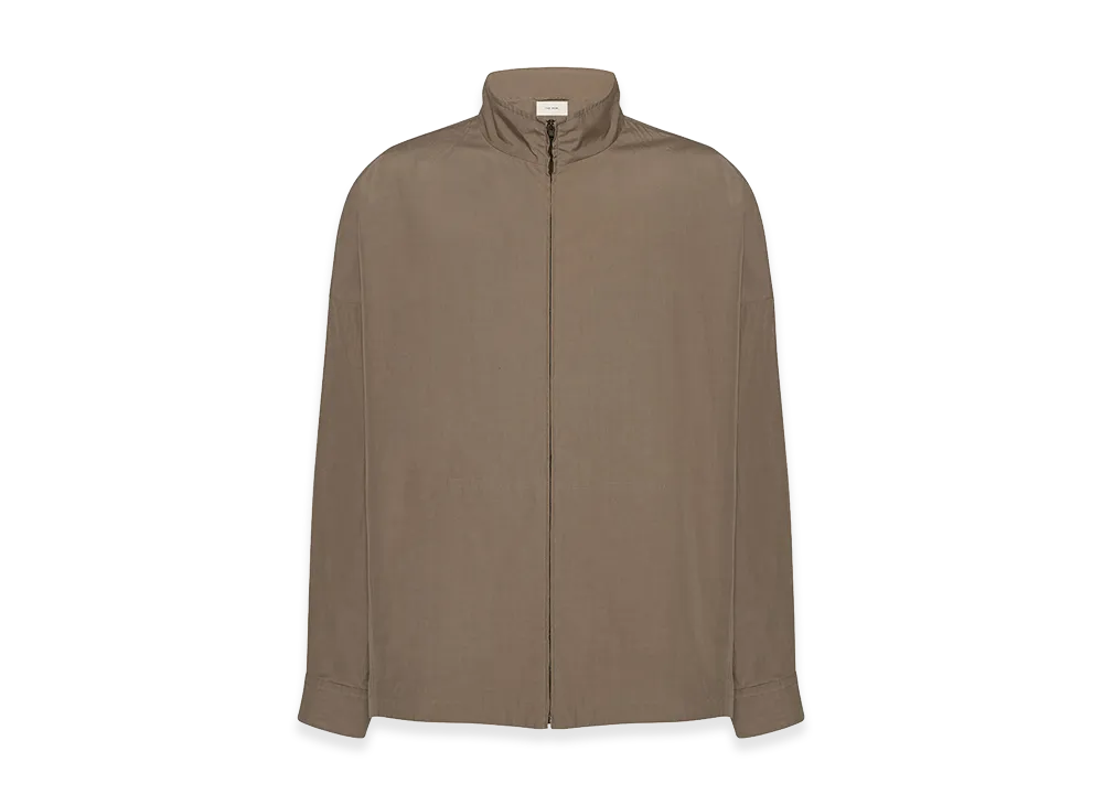 The Row Trenton Cotton Jacket "Leaf Green"